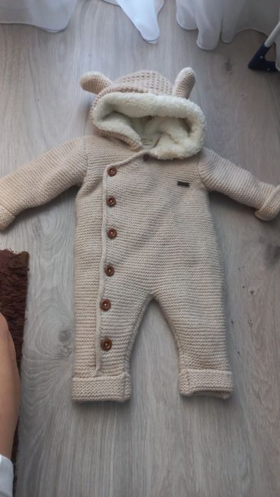 Комбинезон вязаный, шерсть