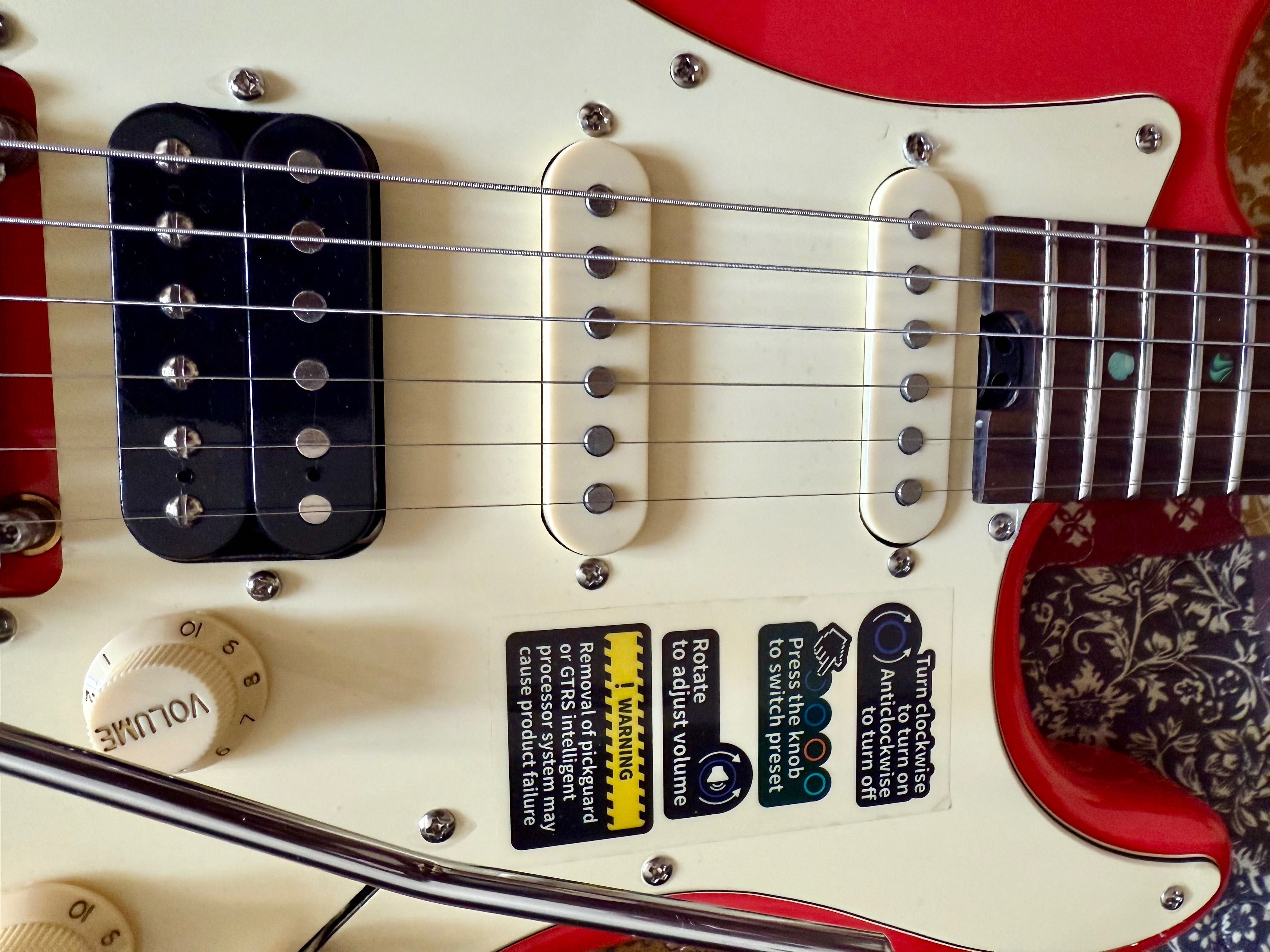 MOOER GTRS P800 czerwony nówka po pełnym setupie