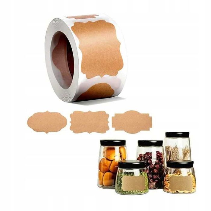 Самоклеящиеся этикетки 300 шт,наклейки универсальные 300 шт