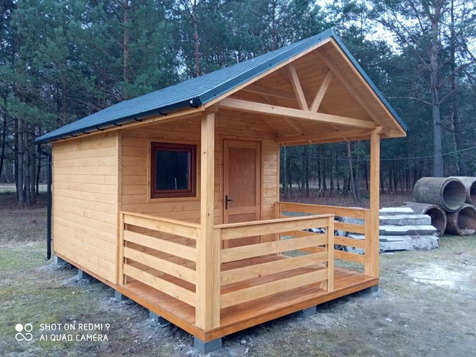 Domek ogrodowy, letniskowy, na działkę