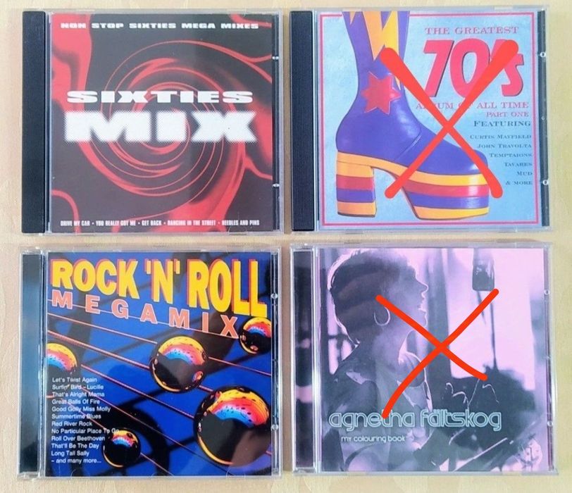 Vários CD - 50s / 60s/ 70s - vários preços