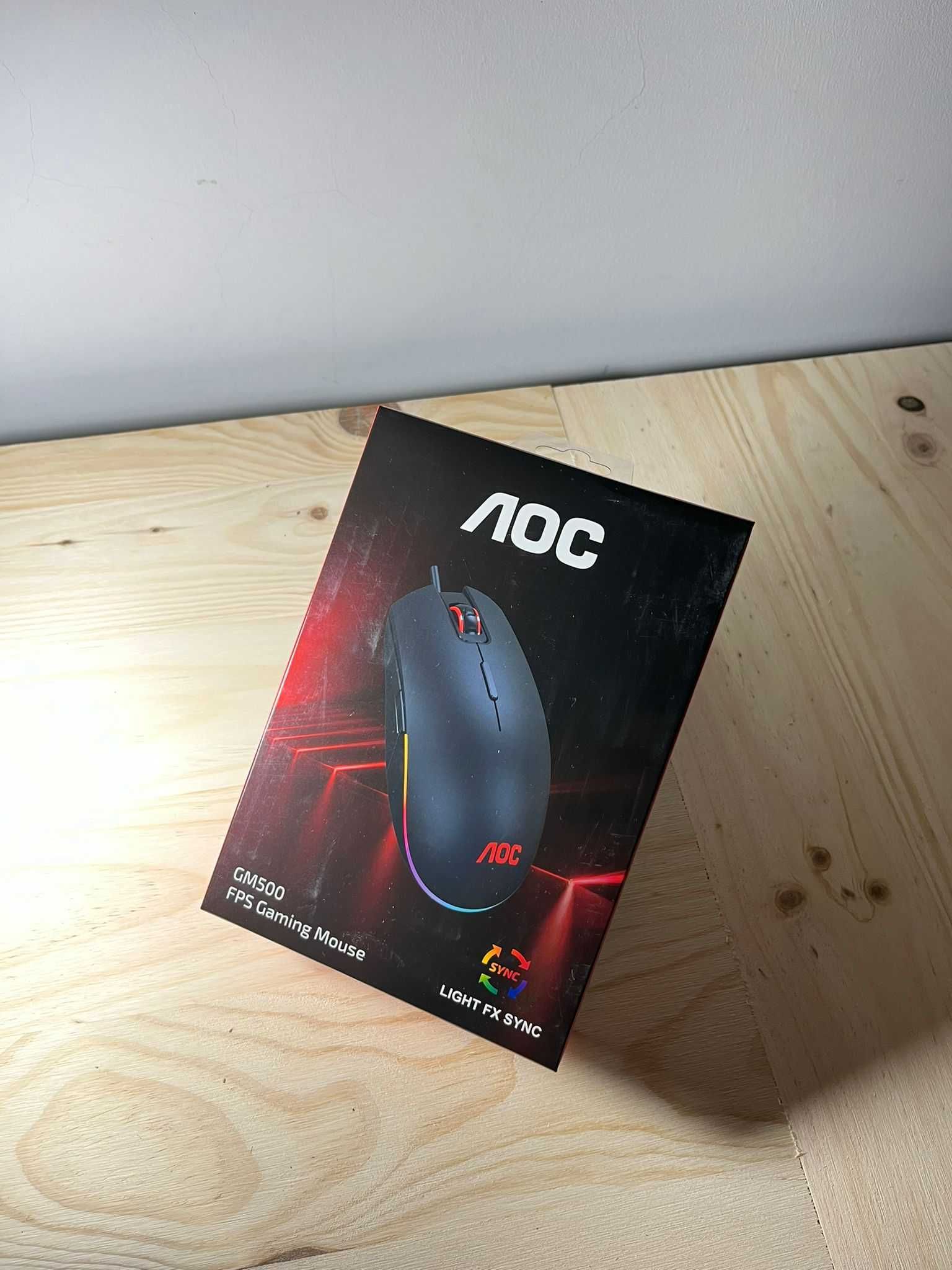 Rato Gaming AOC GM500 (NOVO,Lacrado)