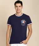 SUPERDRY La France 93 Trophy Series Koszulka Męska M Super Stan