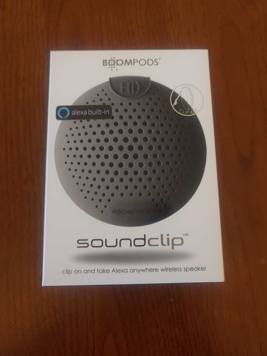 Głośnik Boompods Soundclip Bezprzewodowy Bluetooth Alexa NOWY