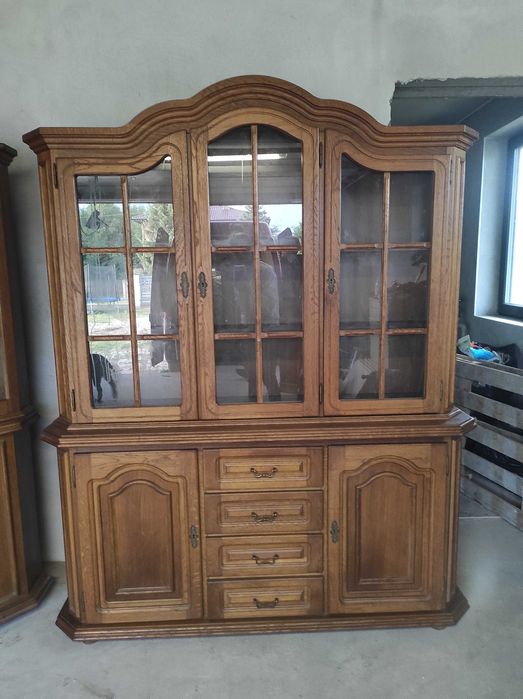 Witryna dębowa OFM  stan bdb WYSYLKA DOWOZ