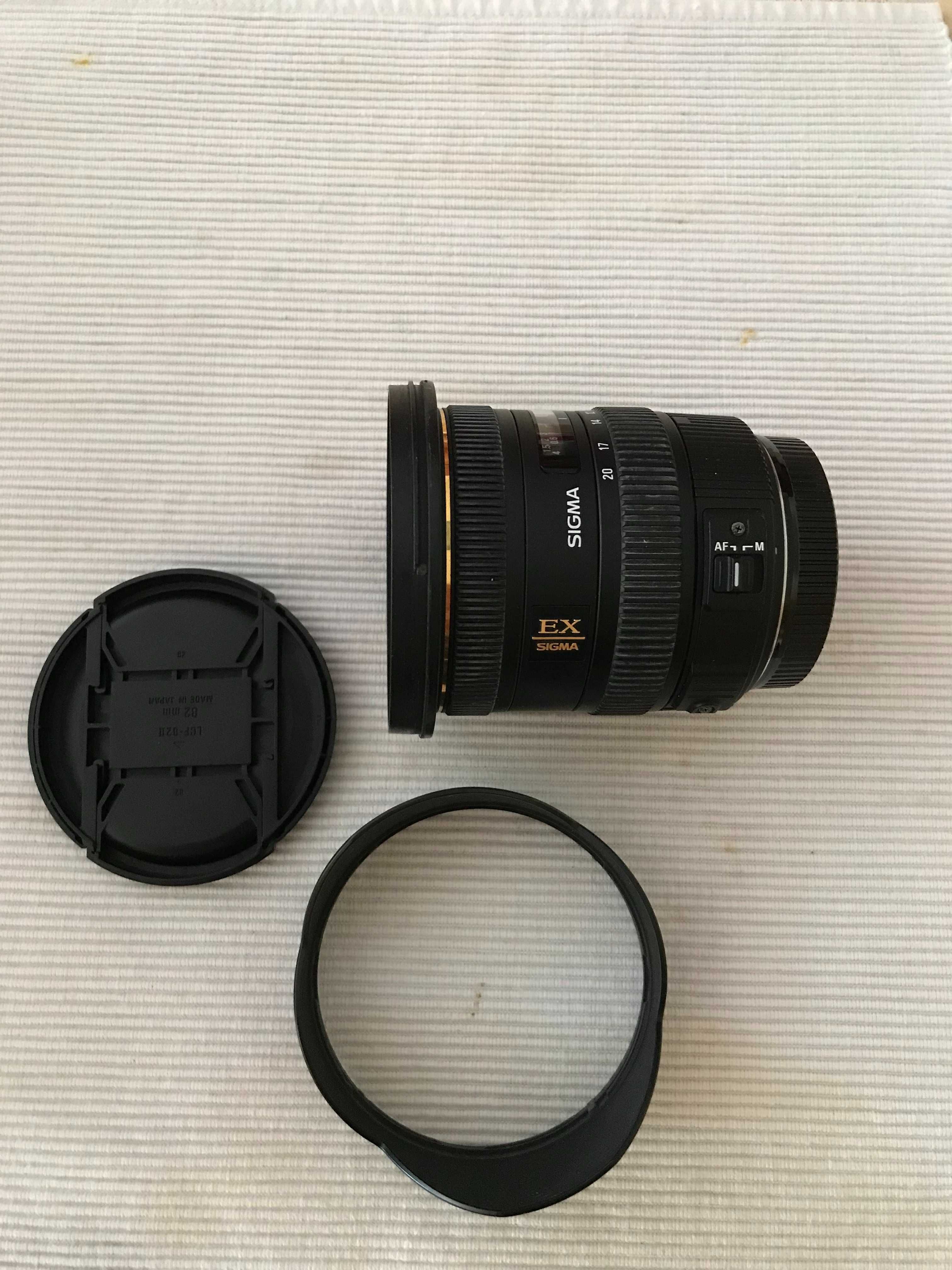 Sigma 10-20mm f4-5.6 EX DC para Canon