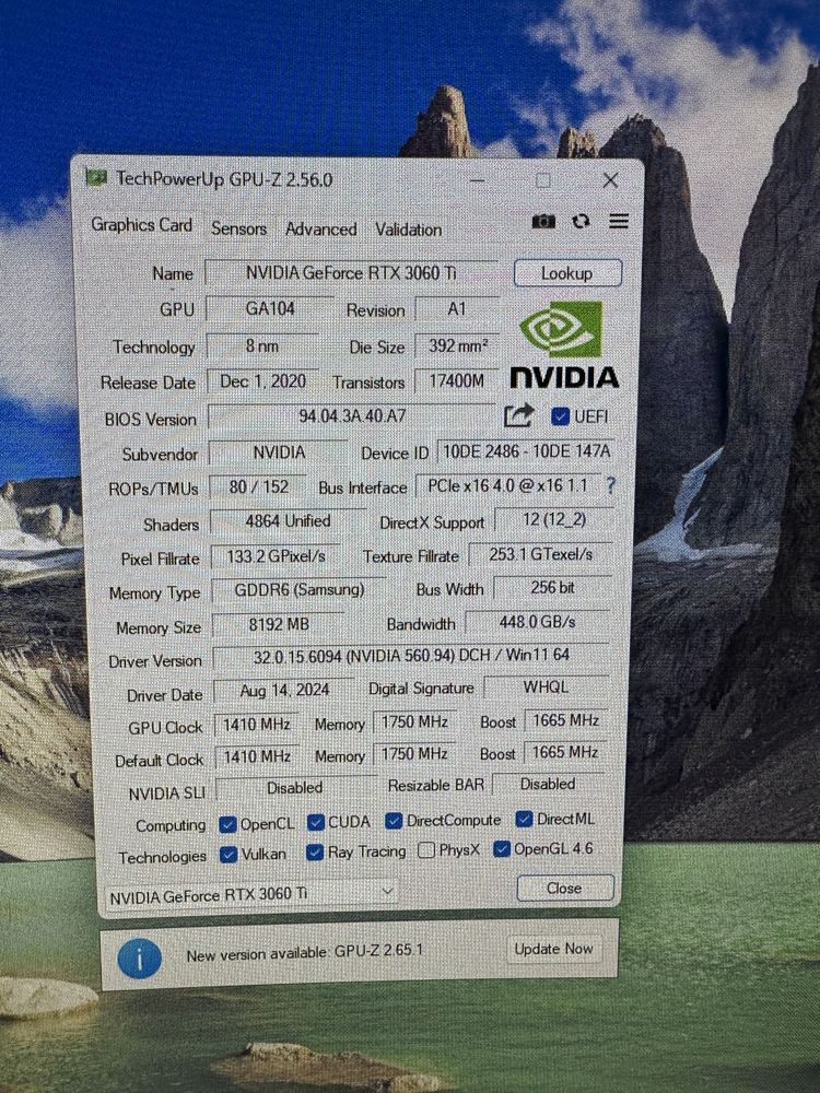 NVIDIA GeForce RTX 3060 Ti Founders Edition