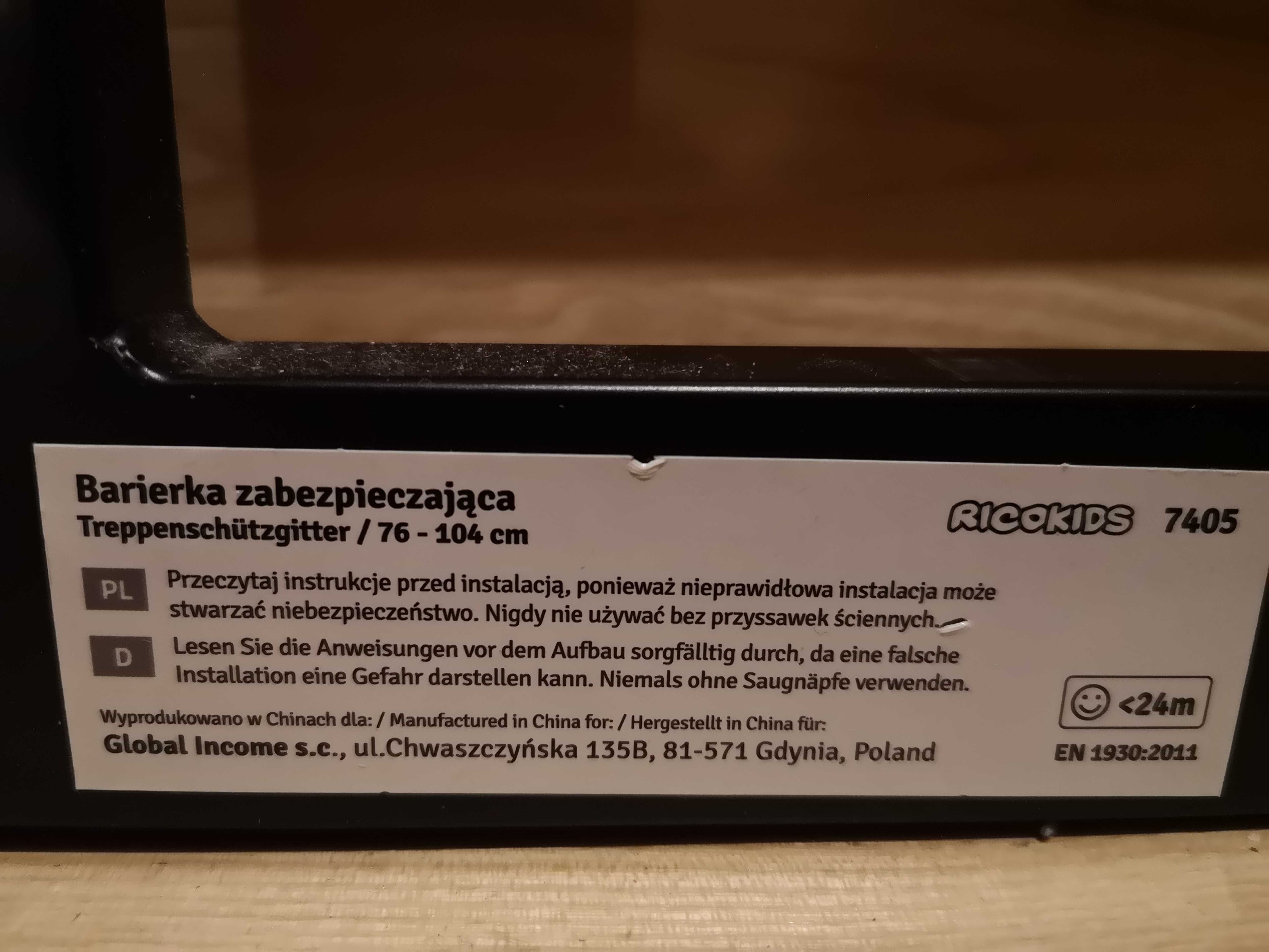 Bramki zabezpieczające komplet Ricokids