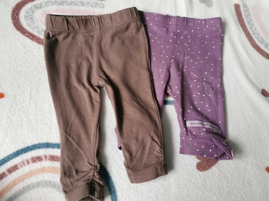 Legginsy niemowlęce r. 56-62