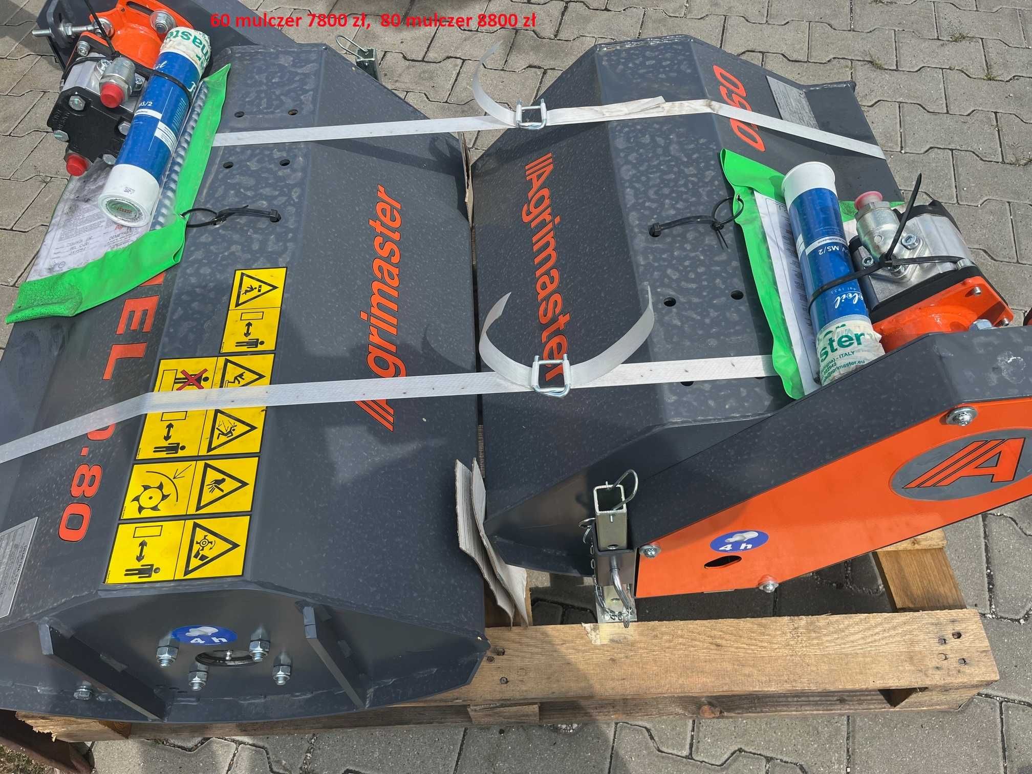 Mulczer kosiarka bijakowa 80 cm do 3CX, 4CX nowa, made ITALY