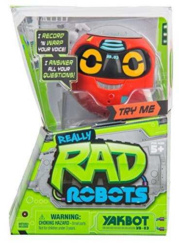 Интерактивная игрушка-робот Really RAD Robots Yakbot красный