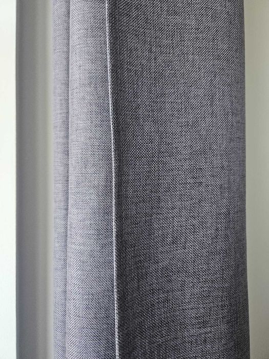 Zasłona Grafitowa 140 x 260 cm Leroy Merlin INSPIRE 1 szt.