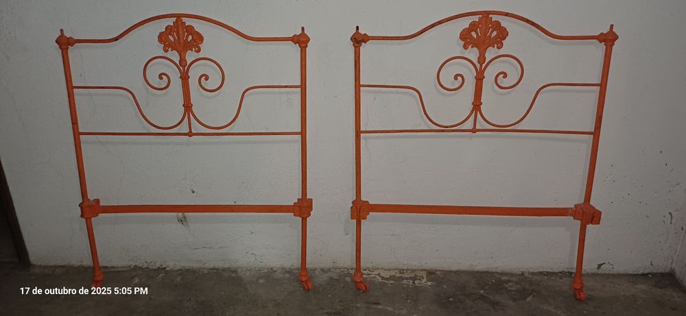 Camas ferro vintage