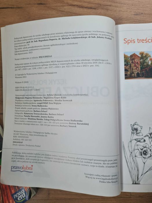 Obliicza epok 2.1. i 2.2 WSiP Podstawa 2024