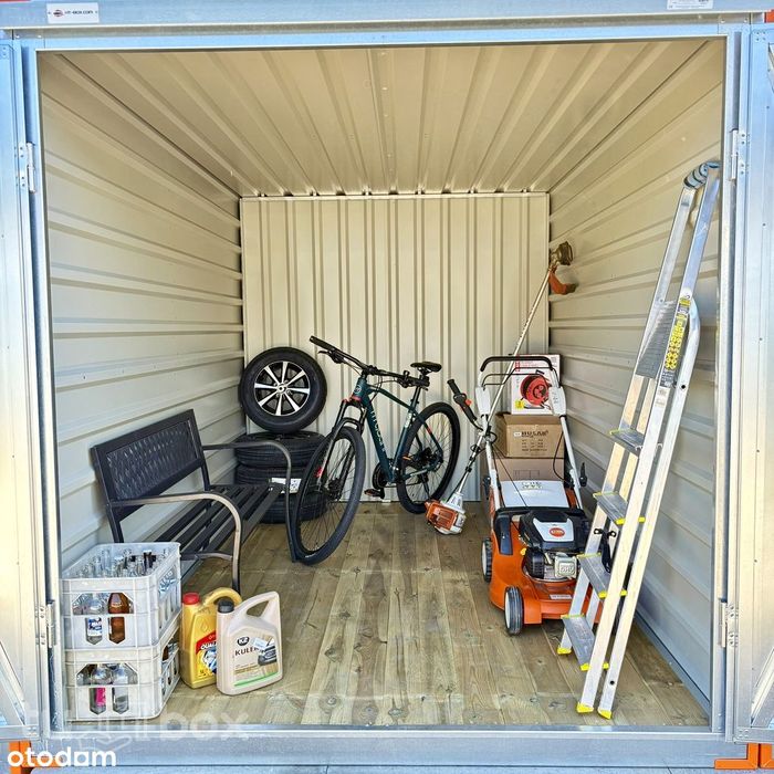 TUBOX magazyny na wynajem od 2m² do 12m² BOXY GARAŻE GARAŻ kontenery