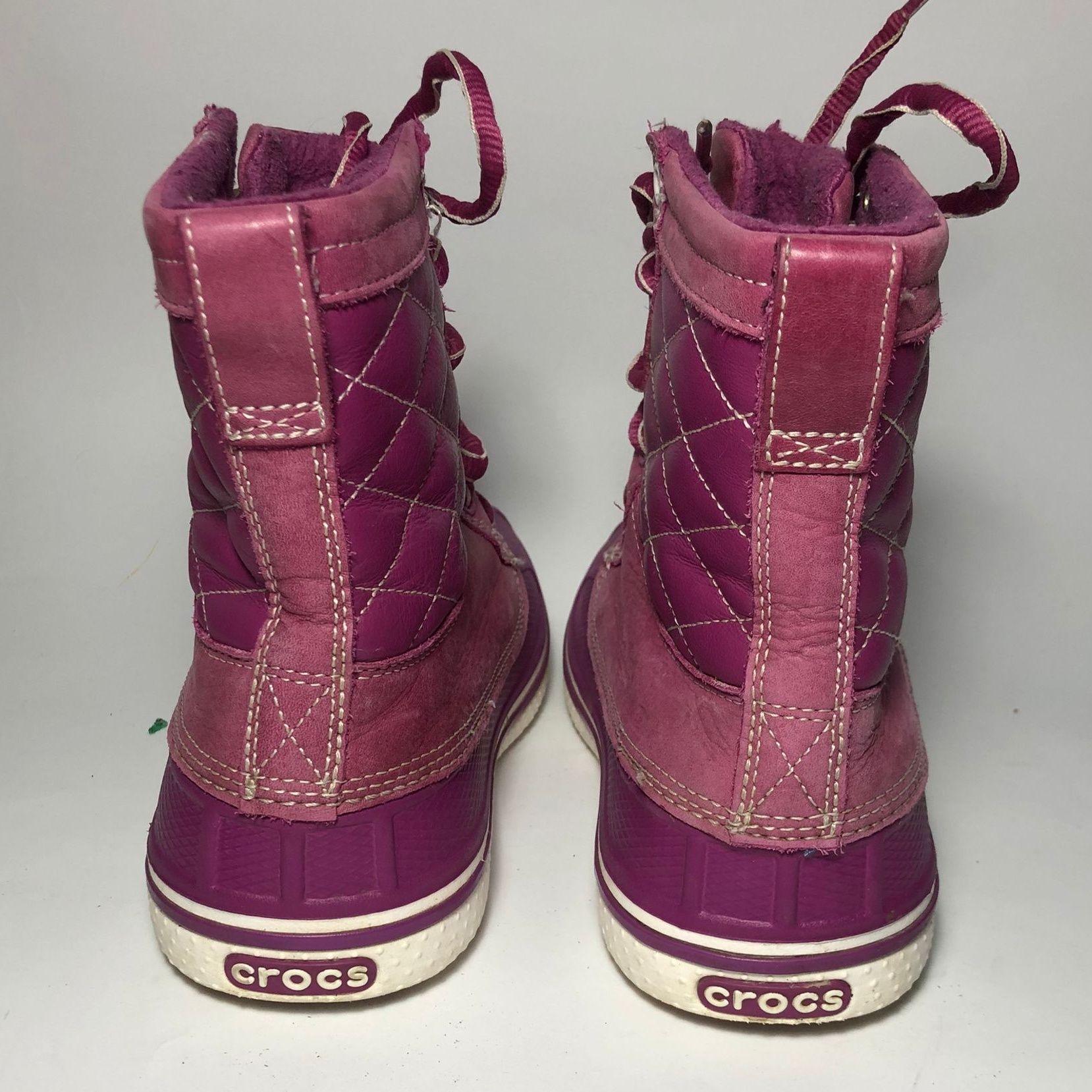 CROCS Allcast Leather Duck Boot