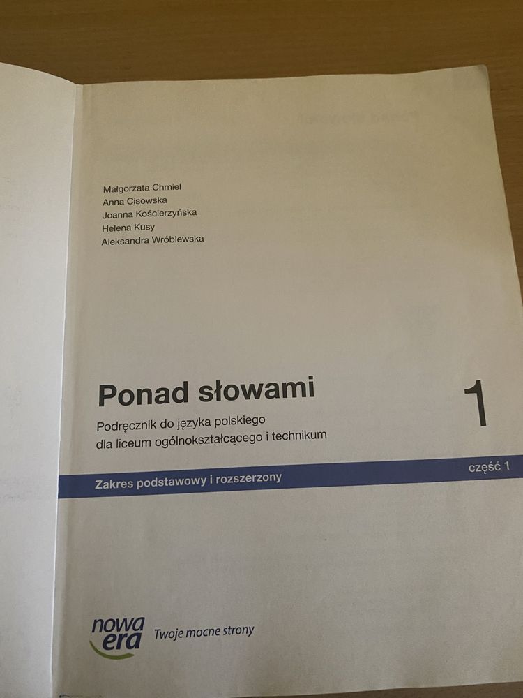 Podręcznik z języka polskiego