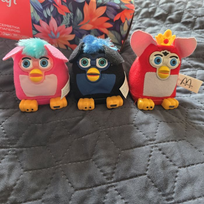 Furby McDonald's вінтаж Фьорбі Happy Meal всі разом лот