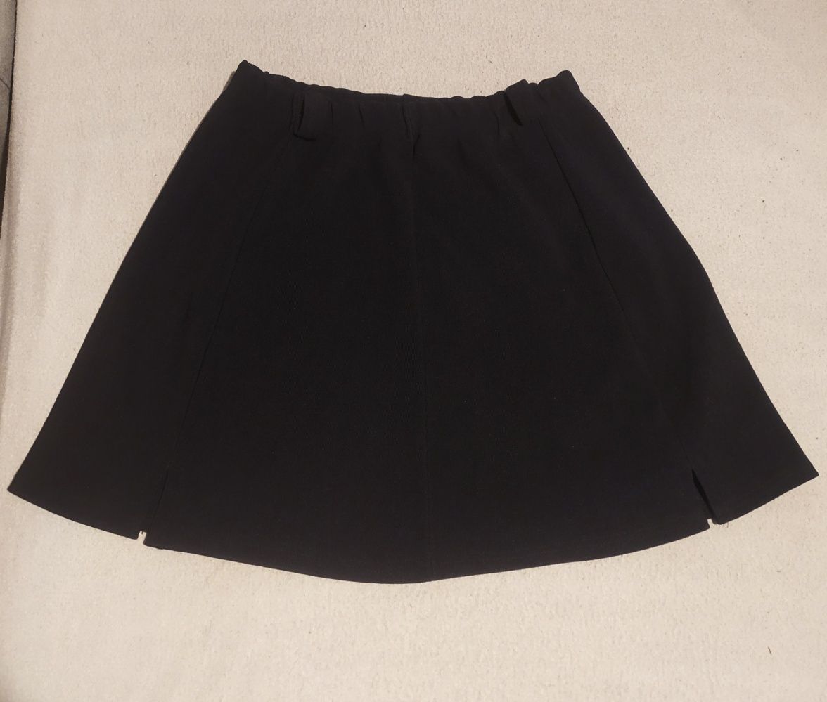 Czarna spódniczka krótka mini XS