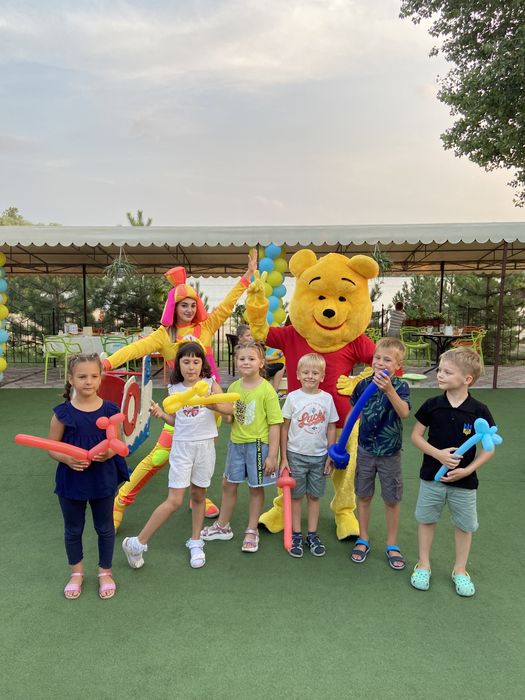 Аниматоры. Шоу пузырей. Хим Шоу. Сладкая вата.