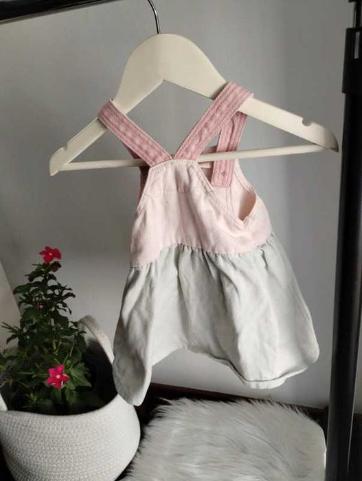 Sukienka spódnica z kieszenią wielokolorowa So Cute r. 74 cm (6-9 msc)