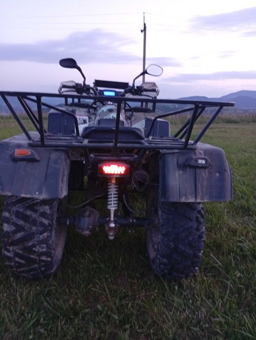 Hanter 250 на карданні.