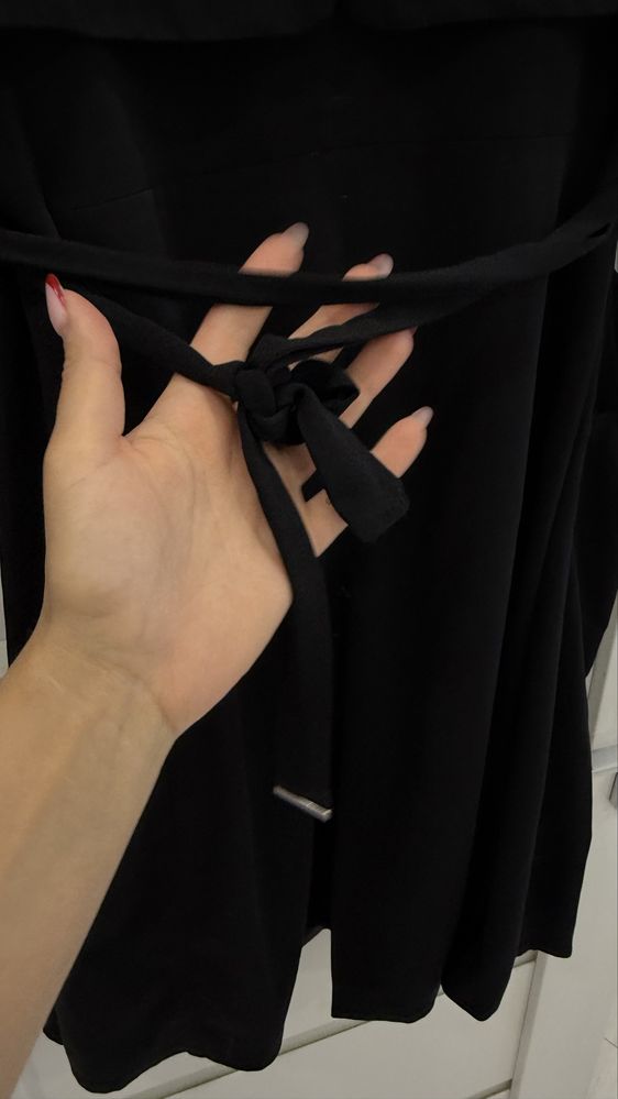 Тренч Zara чорний