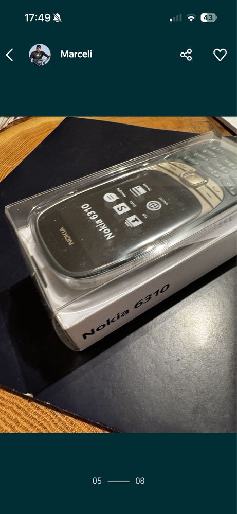Nokia 6310 nowa zielona