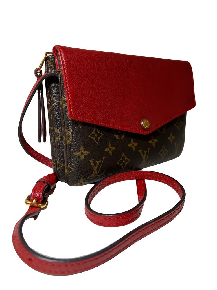 Louis Vuitton Twice Handbag Monogram Canvas w idealnym stanie