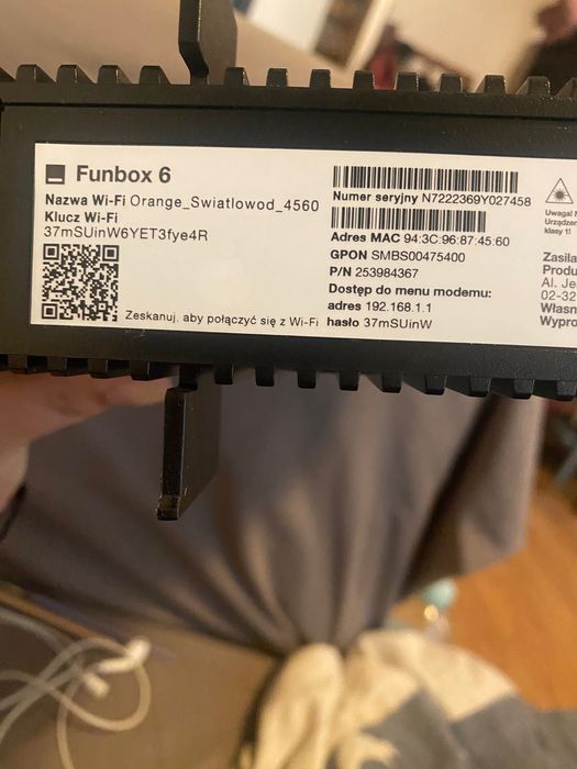 Router Orange …..