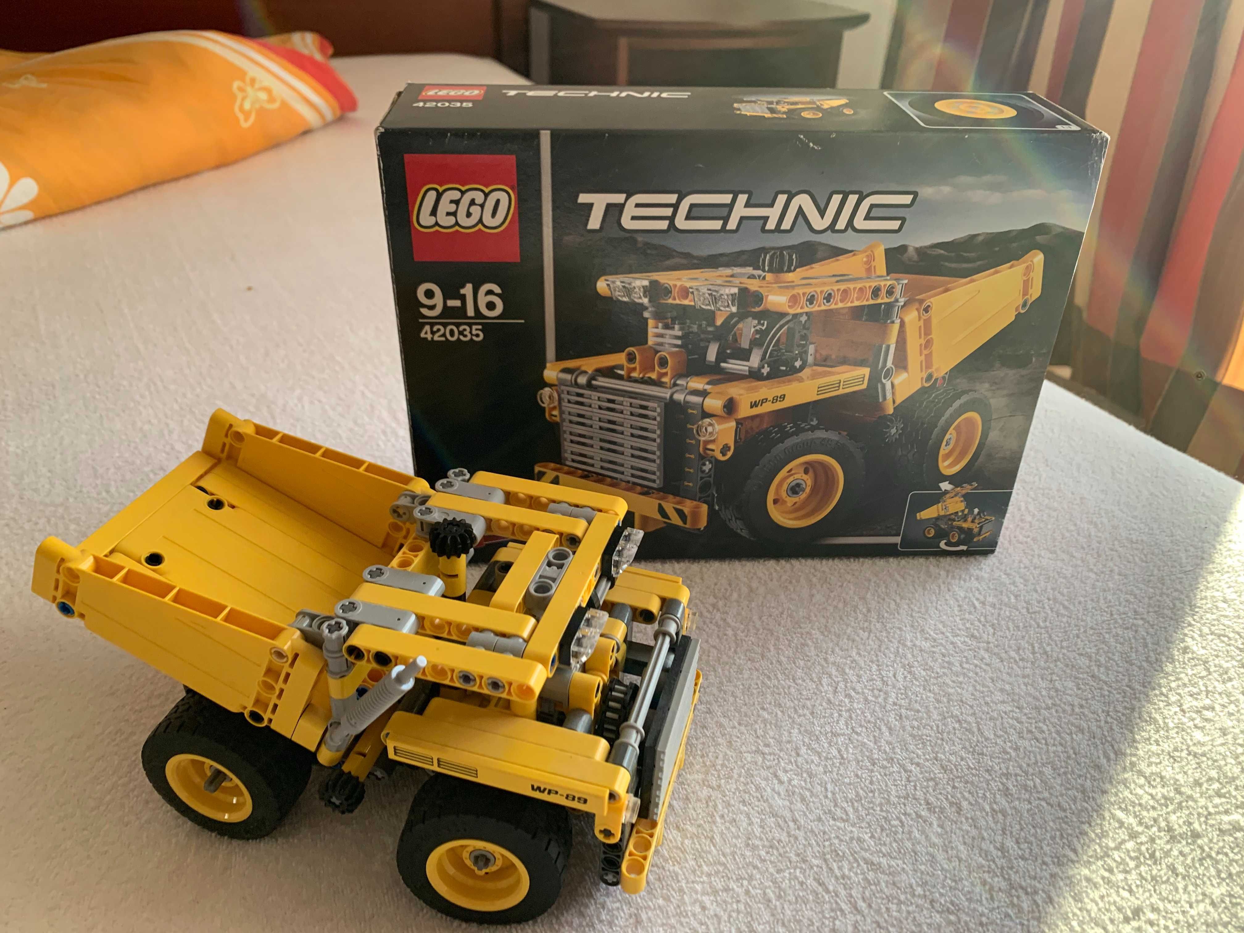 Lego Technic nr 42035 żółta wywrotka