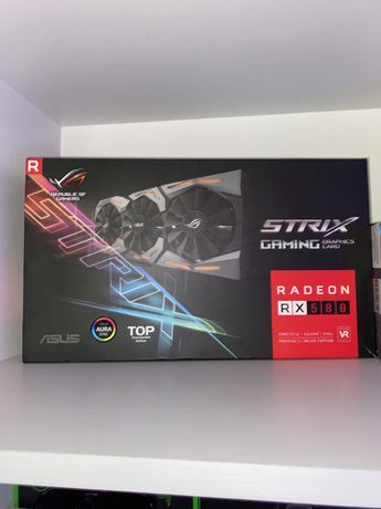 Видеокарта Asus ROG Strix Radeon RX 580 8gb