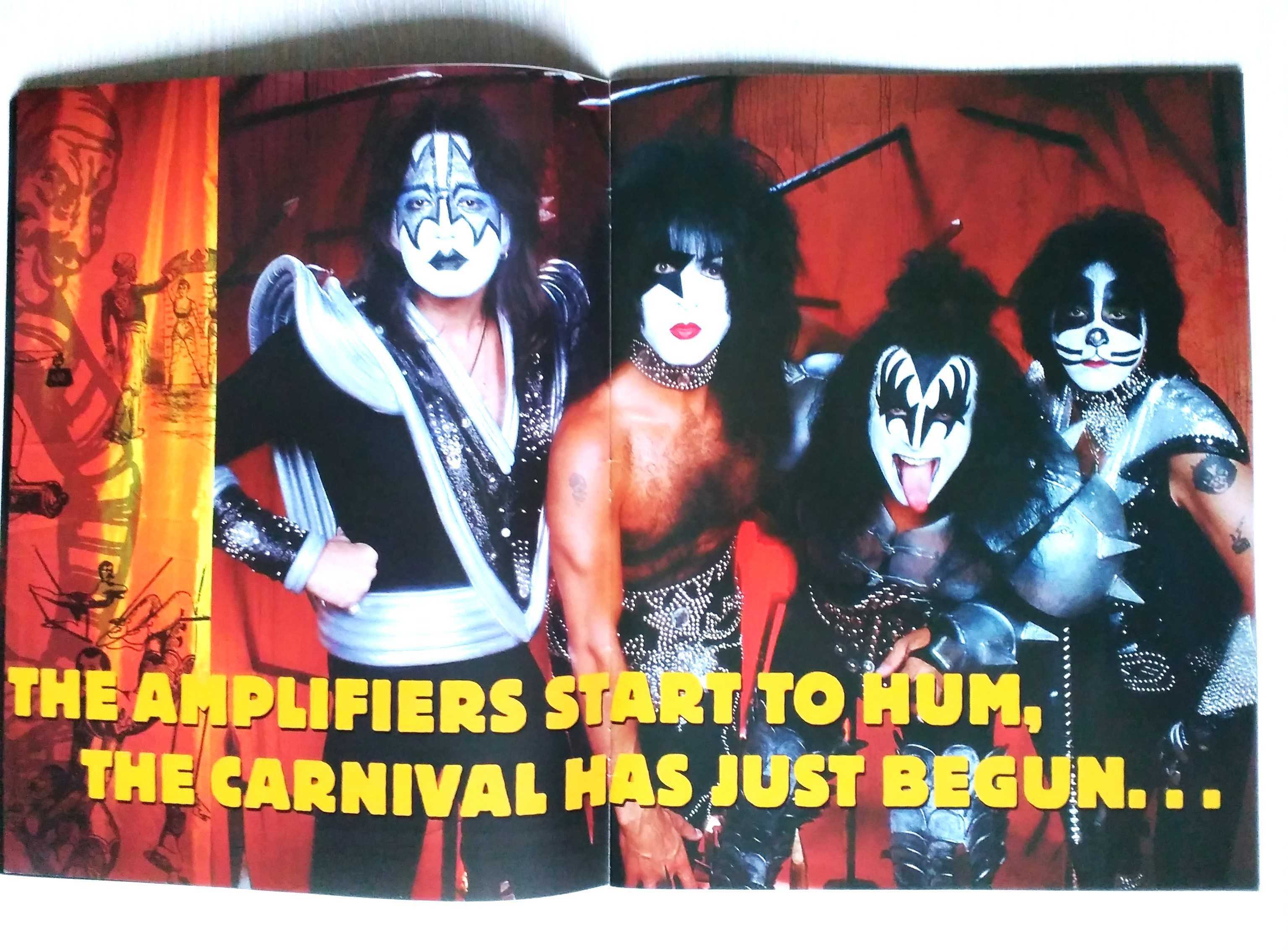 Буклет рок-группы KISS, PSYCHO CIRCUS, World tour 1998-1999