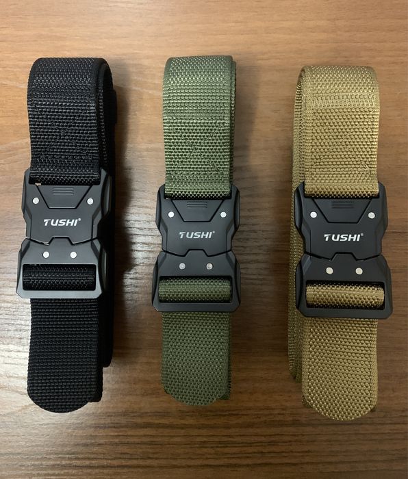 Настоящий,подлинный тактический ремень TUSHI
