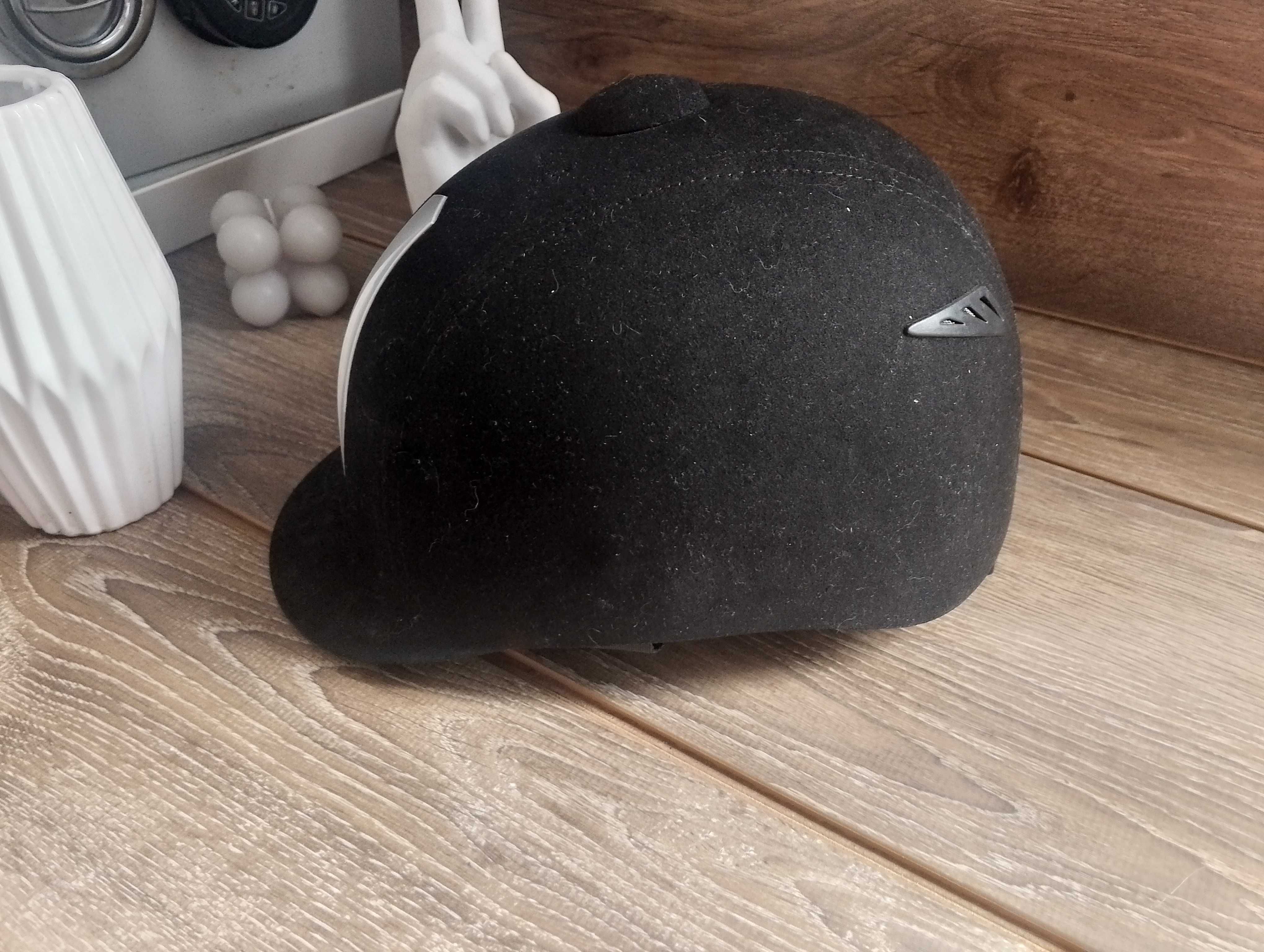 Kask jeździecki York na konia czarny 52 54 S
