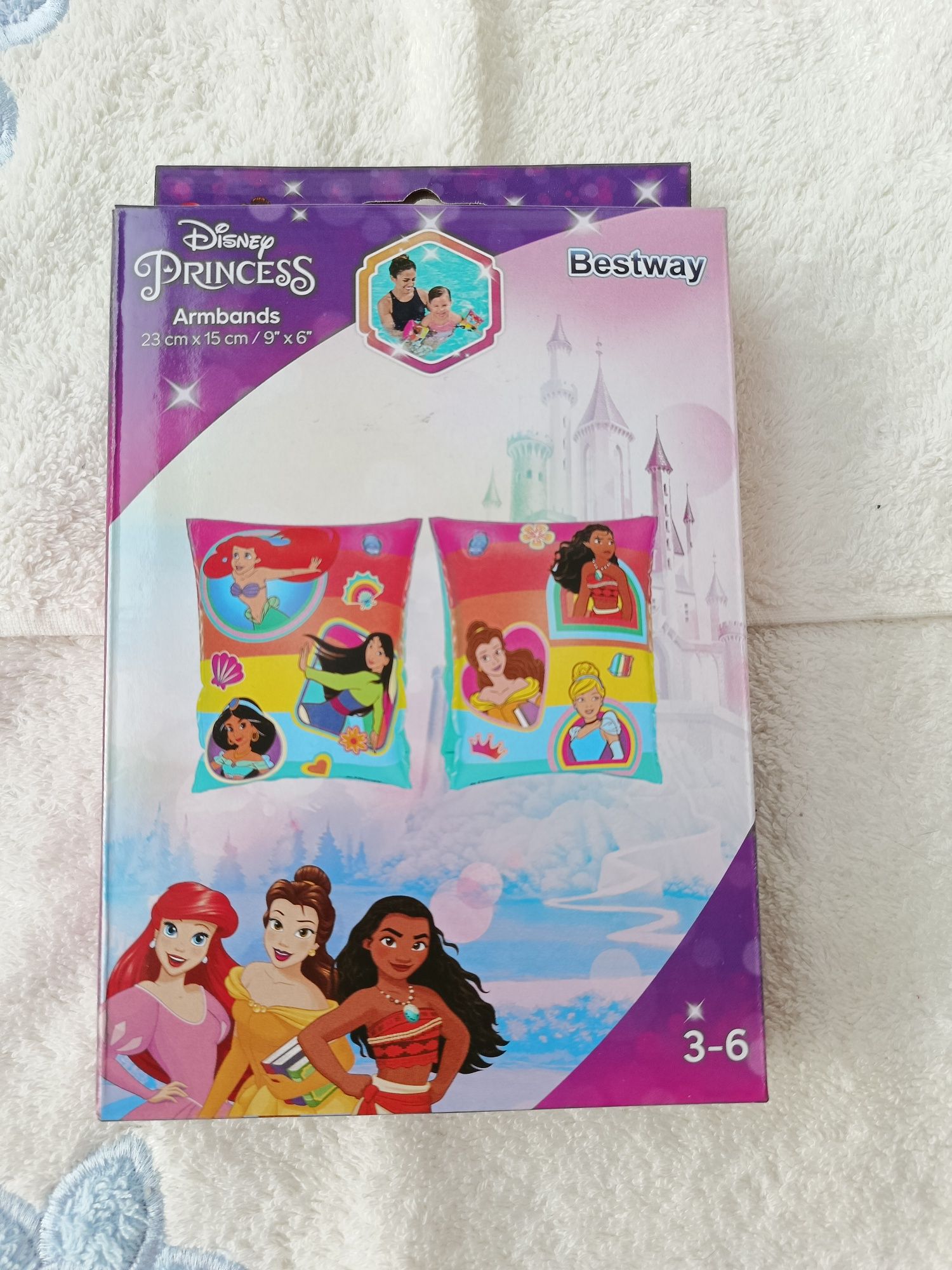 Nowe  Rękawki/Skrzydełka Disney Princessa Bestway  do pływania dla dz