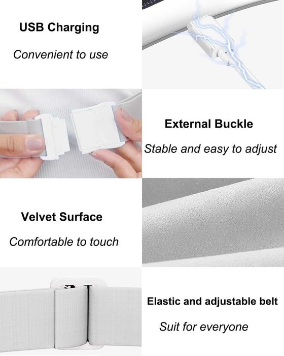 Нова електрична портативна бездротова грілка - масажер / Массажер