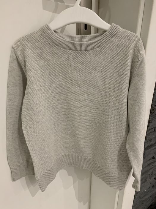 Sweter chłopięcy beżowy C&A rozm. 104 jak Nowy