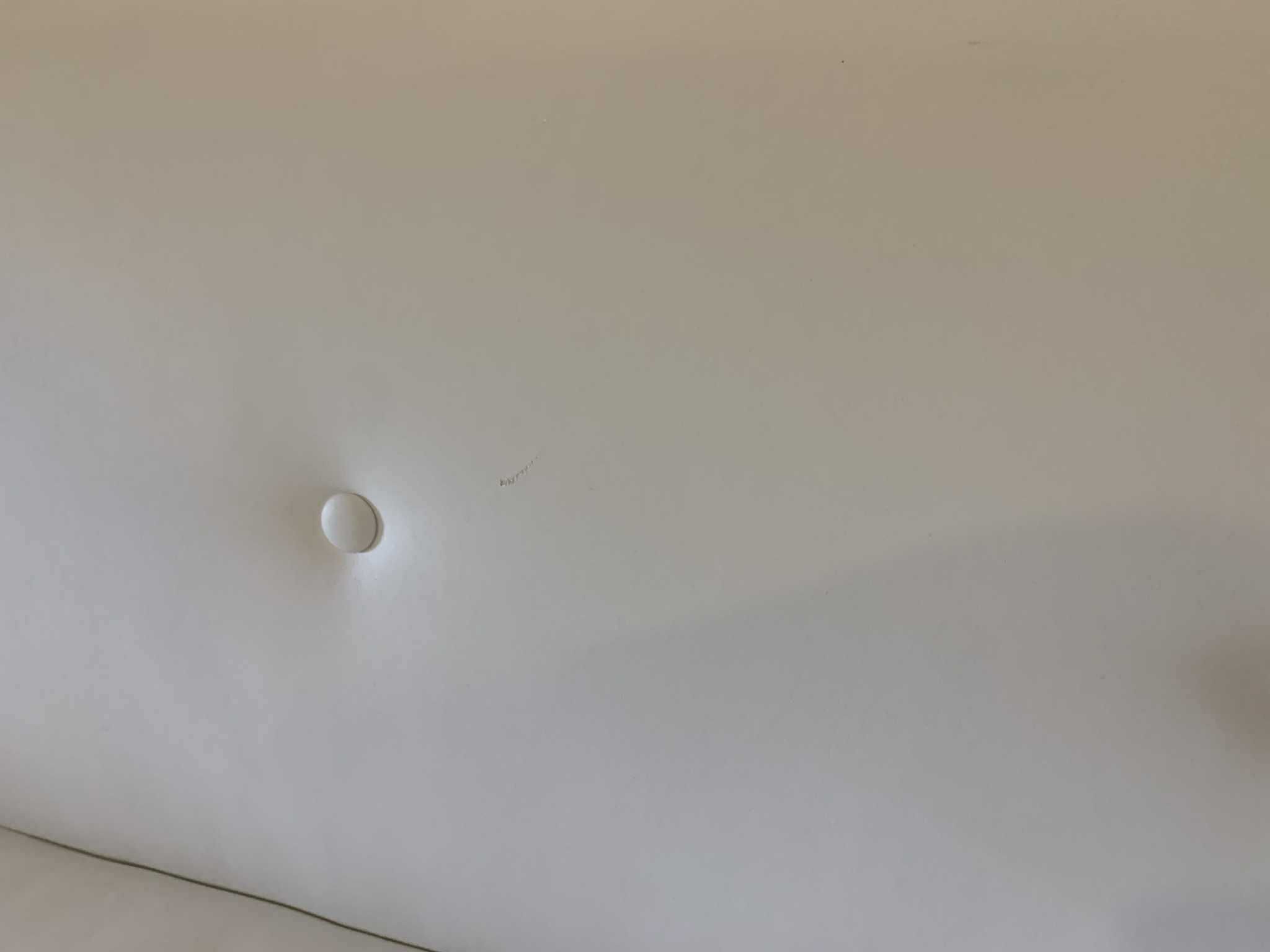 Sofá-cama Roger 3 lugares de pele sintética branco 210 cm