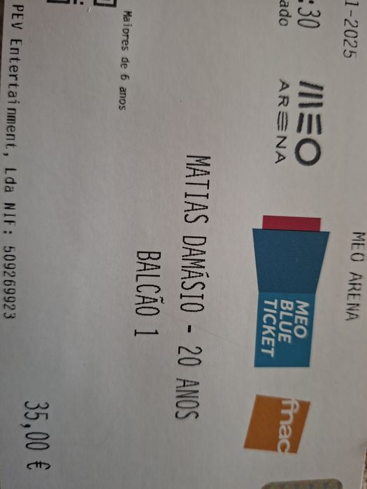 Matias Damásio 20 Anos