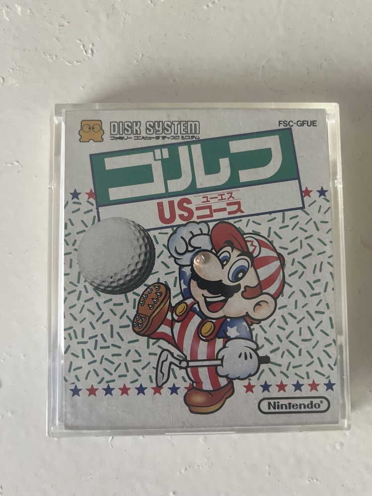 Famicom Disk System Super mario Golf raro