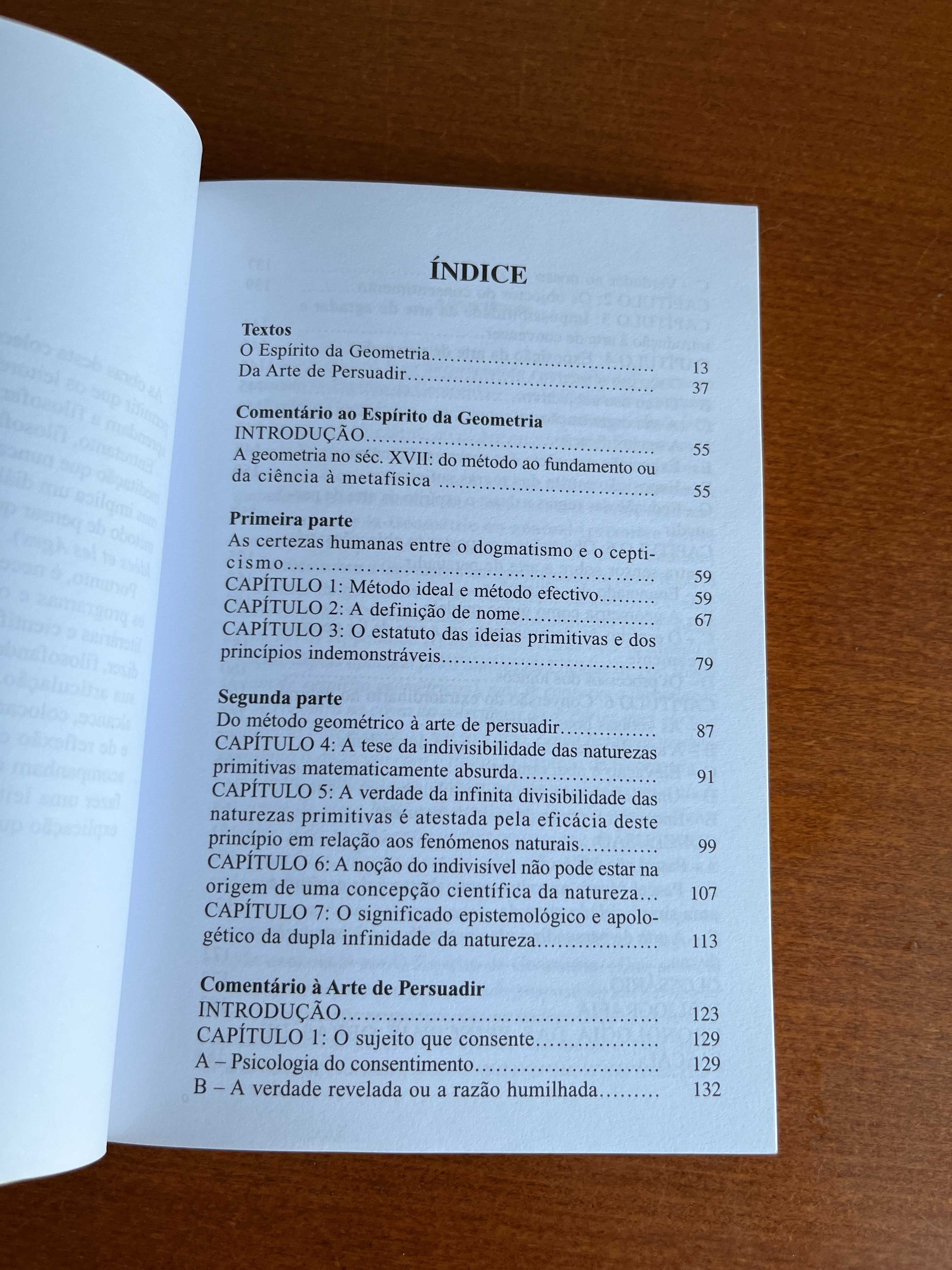 O Espírito da Geometria - da Arte de Persuadir