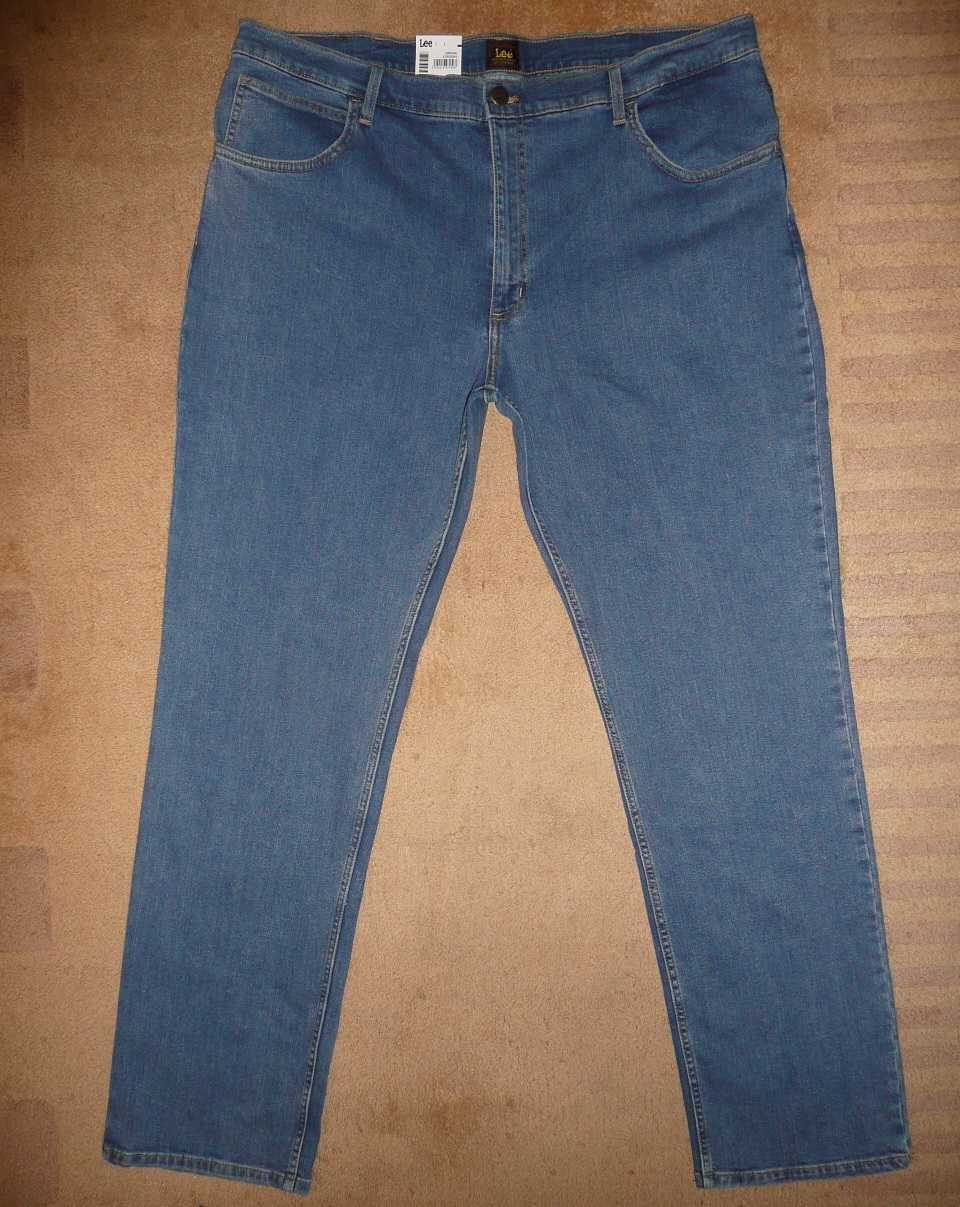 NOWE spodnie dżinsy LEE W44/L34=57/120cm jeansy