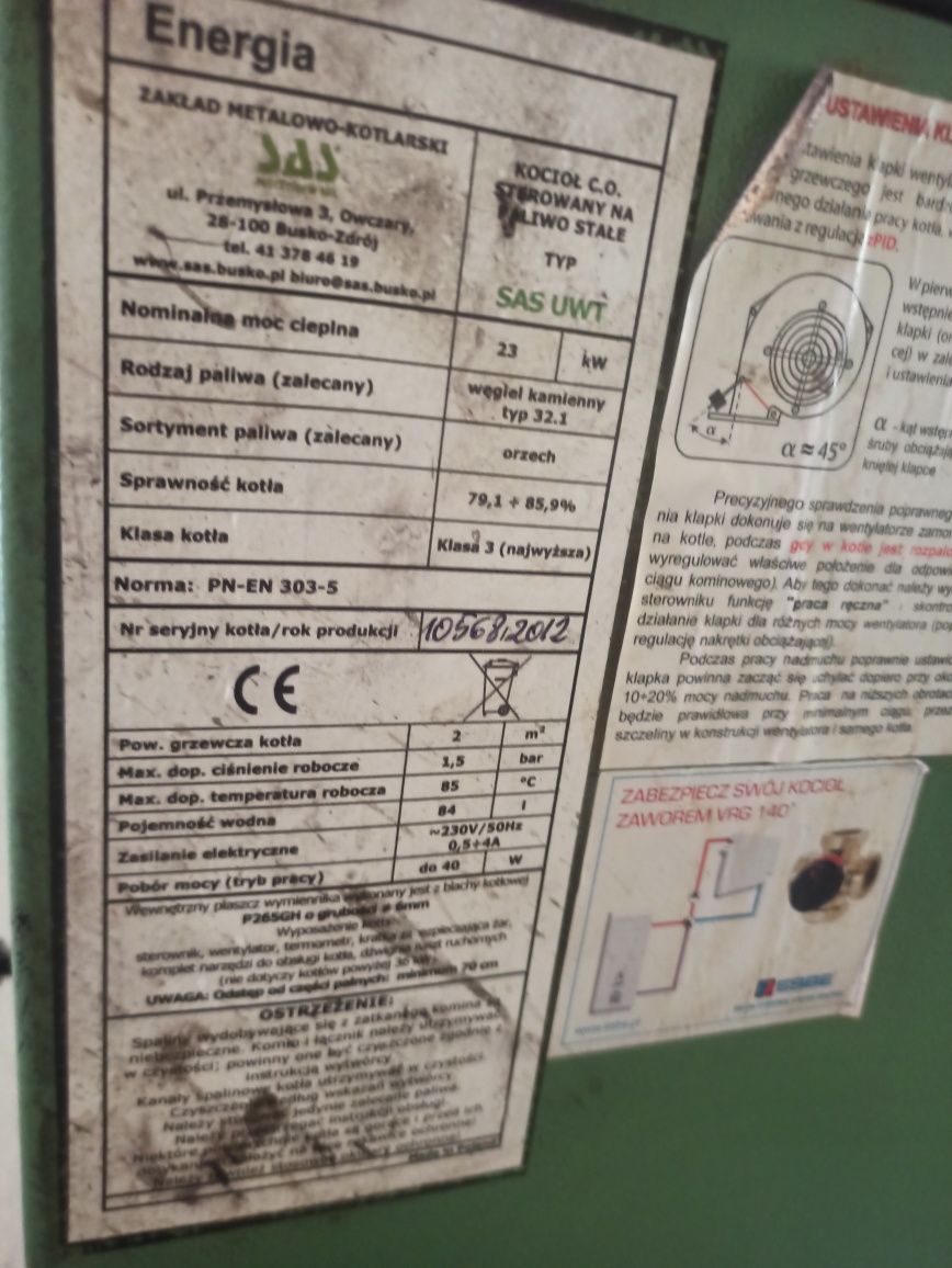 Piec SAS UWT 23kw