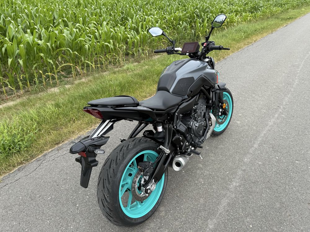 Rezerwacja Yamaha MT07 2024r Tablet A2 35kW Przebieg 270km Niemcy