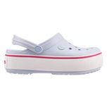 Crocband Platform Blue розовые белые серые черные 36-41