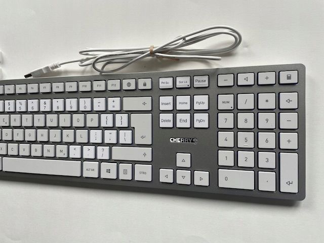 klawiatura cherry kc 6000 slim polskie naklejki opis