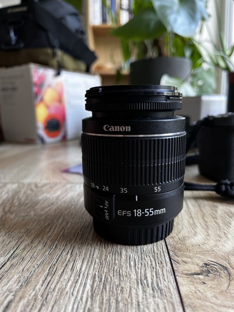 Canon EOS 200D + 2 obiektywy + akcesoria – Zestaw idealny na start!
