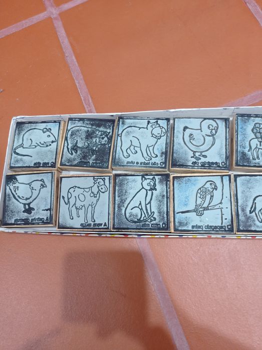 Antigos carimbos Agatha