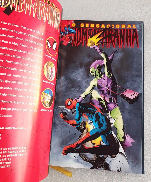 2 Antigas Encadernações "O Sensacional Homem-Aranha" ~ Completa ~ 2002